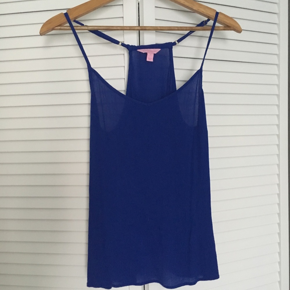 Lilly Pulitzer royal blue cami